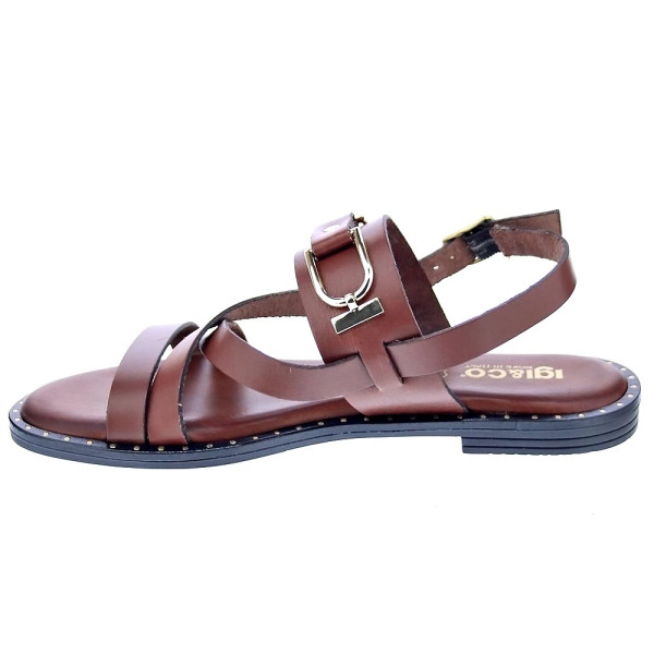 Sandalias Igi zapatos Mujer modelo 7685511 Marrón Hebilla