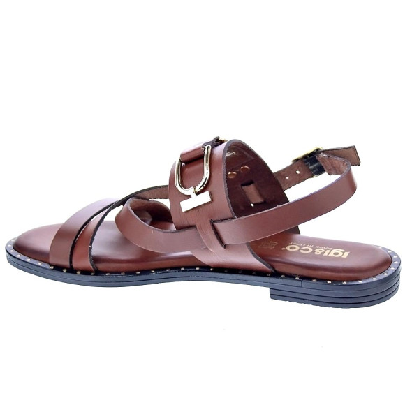 Sandalias Igi zapatos Mujer modelo 7685511 Marrón Hebilla