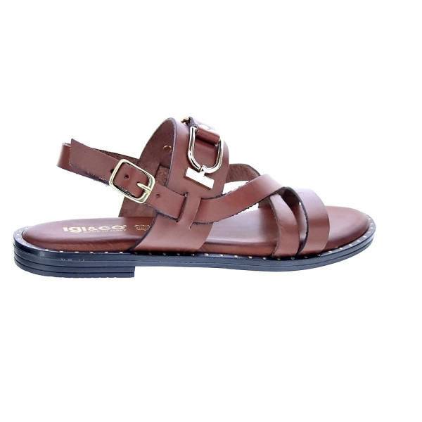 Sandalias Igi zapatos Mujer modelo 7685511 Marrón Hebilla