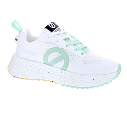 Zapatillas No Name zapatos Mujer modelo Carter Fly Blanco Cordón 2