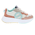 Zapatillas No Name zapatos Mujer modelo Carter Jogger Beige Cordón