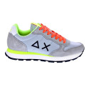 Zapatillas Sun68 AX zapatos Hombre modelo Tom Fluo Gris Cordón