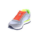 Zapatillas Sun68 AX zapatos Hombre modelo Tom Fluo Gris Cordón