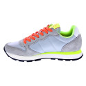 Zapatillas Sun68 AX zapatos Hombre modelo Tom Fluo Gris Cordón