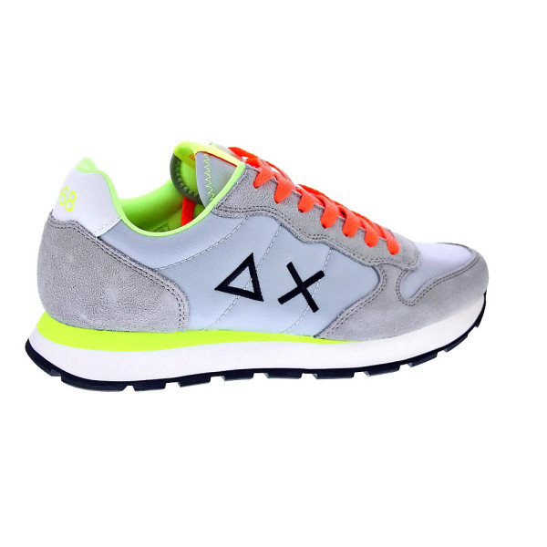 Zapatillas Sun68 AX zapatos Hombre modelo Tom Fluo Gris Cordón