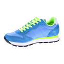 Zapatillas Sun68 AX zapatos Hombre modelo Tom Fluo Azul Cordón