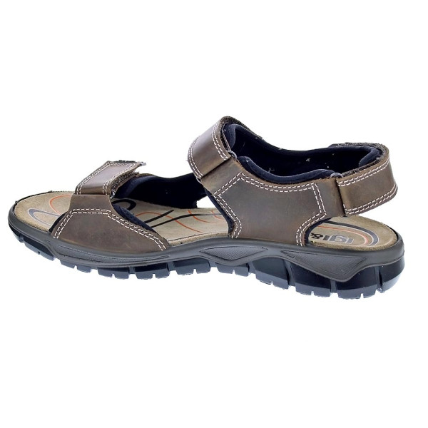 Sandalias Igi zapatos Hombre modelo 7645022 Marrón Velcro