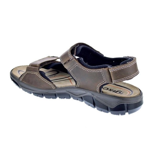 Sandalias Igi zapatos Hombre modelo 7645022 Marrón Velcro