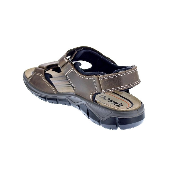 Sandalias Igi zapatos Hombre modelo 7645022 Marrón Velcro