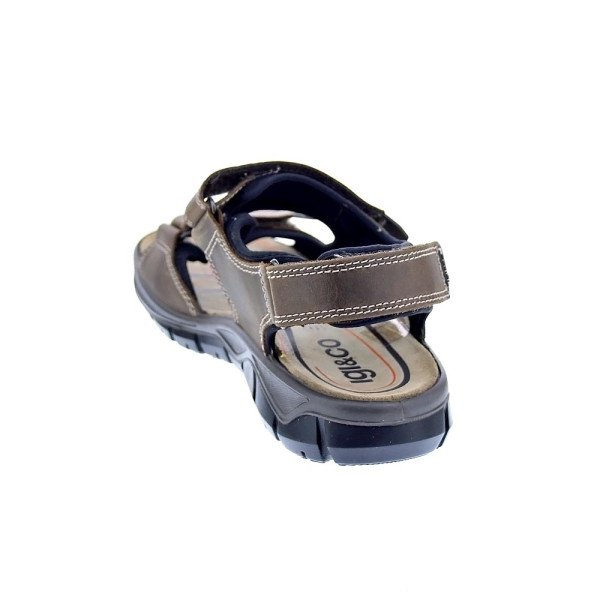 Sandalias Igi zapatos Hombre modelo 7645022 Marrón Velcro