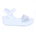 Sandalias Igi zapatos Mujer modelo 7665644 Blanco Velcro