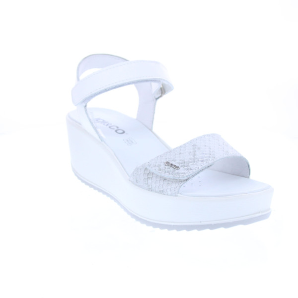Sandalias Igi zapatos Mujer modelo 7665644 Blanco Velcro