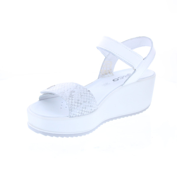 Sandalias Igi zapatos Mujer modelo 7665644 Blanco Velcro