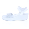 Sandalias Igi zapatos Mujer modelo 7665644 Blanco Velcro