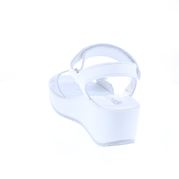 Sandalias Igi zapatos Mujer modelo 7665644 Blanco Velcro