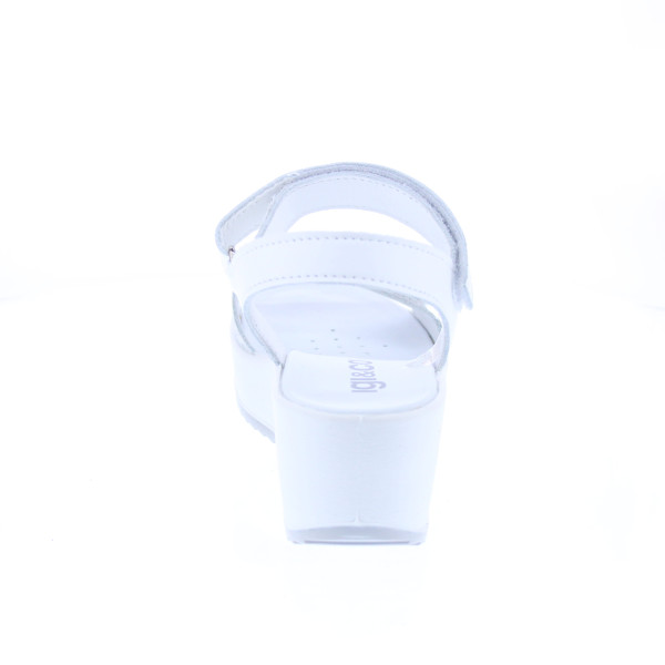 Sandalias Igi zapatos Mujer modelo 7665644 Blanco Velcro