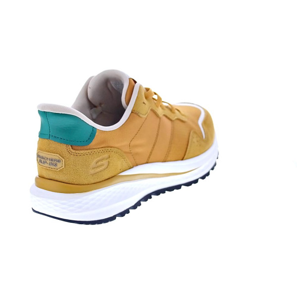 Zapatillas Skechers zapatos Hombre modelo SLIP INS Slade Ultra Slip ins Beige Elástico