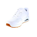Zapatillas Skechers zapatos Hombre modelo Slipins Banksia Blanco Elástico