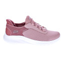 Zapatillas Skechers zapatos Mujer modelo SLIP-INS Bobs Sport Rosa Elástico