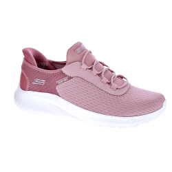 Zapatillas Skechers zapatos Mujer modelo SLIP-INS Bobs Sport Rosa Elástico 2