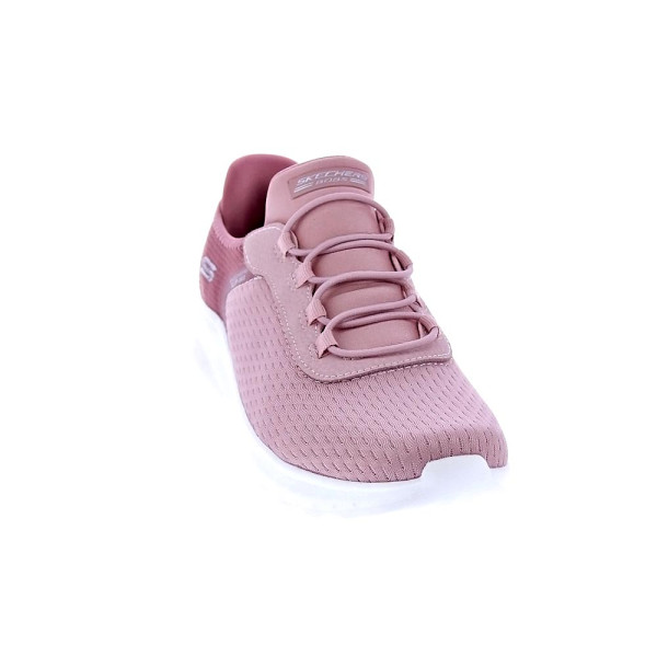 Zapatillas Skechers zapatos Mujer modelo SLIP-INS Bobs Sport Rosa Elástico