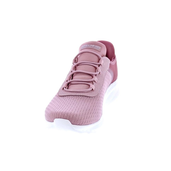 Zapatillas Skechers zapatos Mujer modelo SLIP-INS Bobs Sport Rosa Elástico