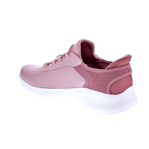 Zapatillas Skechers zapatos Mujer modelo SLIP-INS Bobs Sport Rosa Elástico