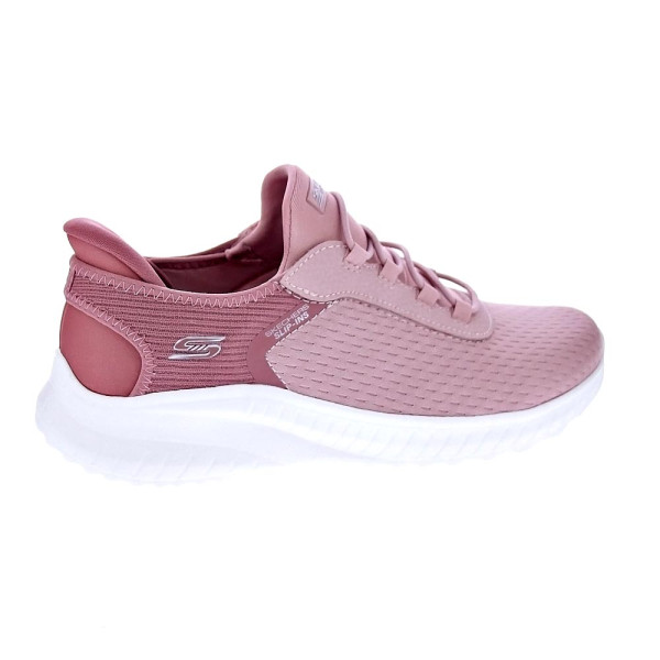 Zapatillas Skechers zapatos Mujer modelo SLIP-INS Bobs Sport Rosa Elástico