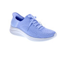 Zapatillas Skechers zapatos Mujer modelo SLIP-INS Elevated Motion Azul Elástico