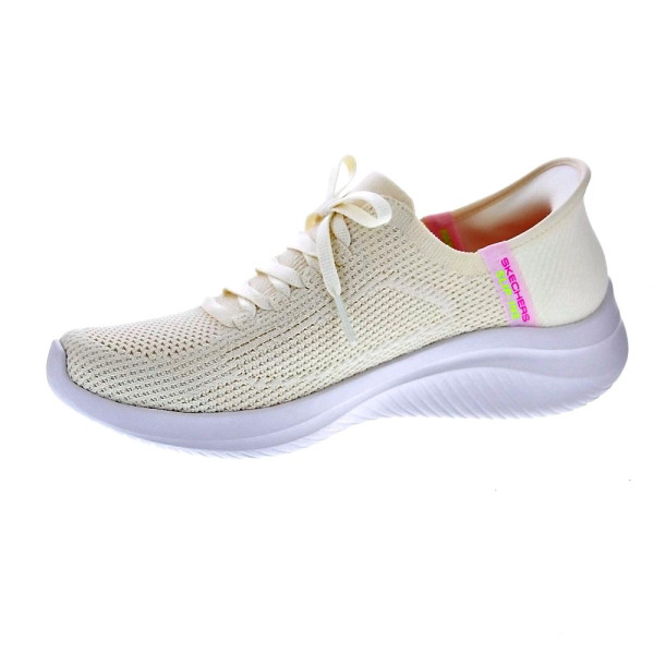 Zapatillas Skechers zapatos Mujer modelo SLIP INS Elevated Emotion Blanco Elástico
