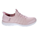 Zapatillas Skechers zapatos Mujer modelo SLIP-INS Virtue Glow ROS Rosa Elástico