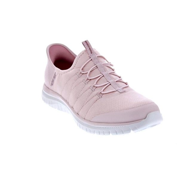 Zapatillas Skechers zapatos Mujer modelo SLIP-INS Virtue Glow ROS Rosa Elástico