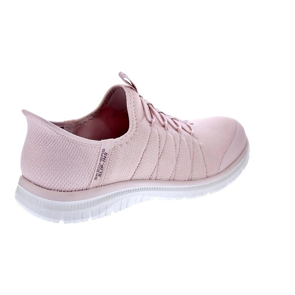 Zapatillas Skechers zapatos Mujer modelo SLIP-INS Virtue Glow ROS Rosa Elástico