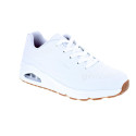 Zapatillas Skechers zapatos Mujer modelo Uno Stand Blanco Cordón
