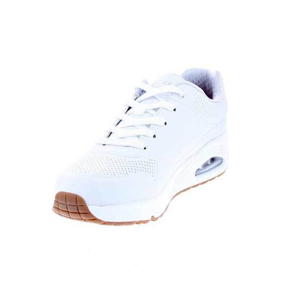 Zapatillas Skechers zapatos Mujer modelo Uno Stand Blanco Cordón