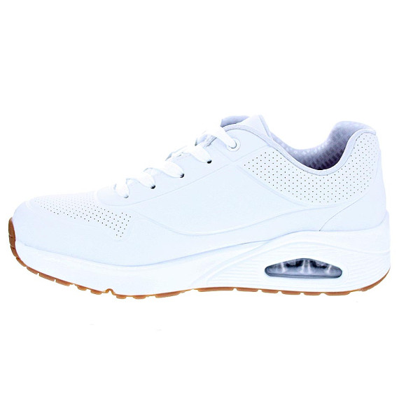 Zapatillas Skechers zapatos Mujer modelo Uno Stand Blanco Cordón