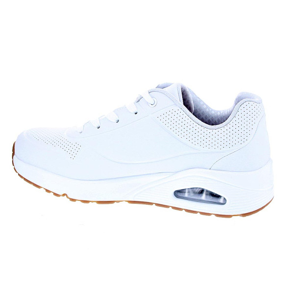 Zapatillas Skechers zapatos Mujer modelo Uno Stand Blanco Cordón