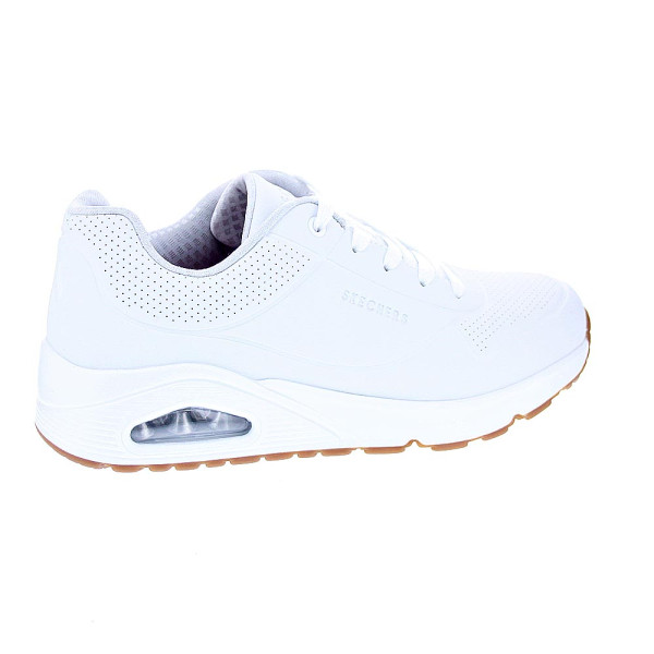 Zapatillas Skechers zapatos Mujer modelo Uno Stand Blanco Cordón
