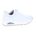 Zapatillas Skechers zapatos Mujer modelo Uno Stand Blanco Cordón
