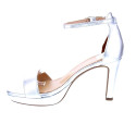 Sandalias Mimao zapatos Mujer modelo Fiesta Plata 