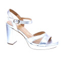 Sandalias Mimao zapatos Mujer modelo Paris Plata 