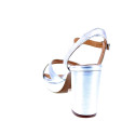 Sandalias Mimao zapatos Mujer modelo Paris Plata 