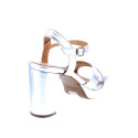 Sandalias Mimao zapatos Mujer modelo Paris Plata 