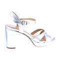 Sandalias Mimao zapatos Mujer modelo Paris Plata 