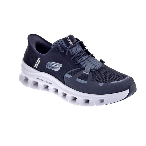 Zapatillas Skechers zapatos Hombre modelo SLIP-INS Glide Ste Pro Negro Elástico