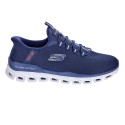 Zapatillas Skechers zapatos Hombre modelo SLIP-INS Glide Step Azul Elástico