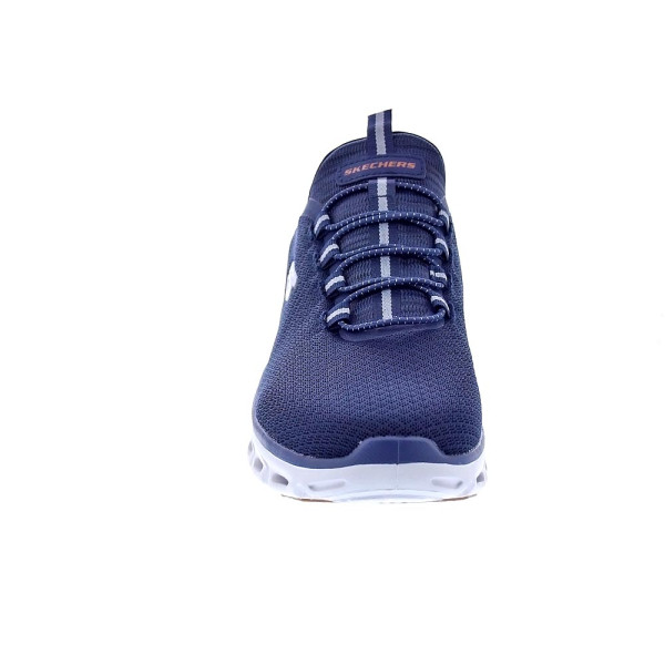 Zapatillas Skechers zapatos Hombre modelo SLIP-INS Glide Step Azul Elástico