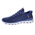 Zapatillas Skechers zapatos Hombre modelo SLIP-INS Glide Step Azul Elástico