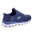 Zapatillas Skechers zapatos Hombre modelo SLIP-INS Glide Step Azul Elástico