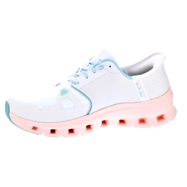 Zapatillas Skechers zapatos Mujer modelo SLIP INS Glide Step Pro Blanco Elástico